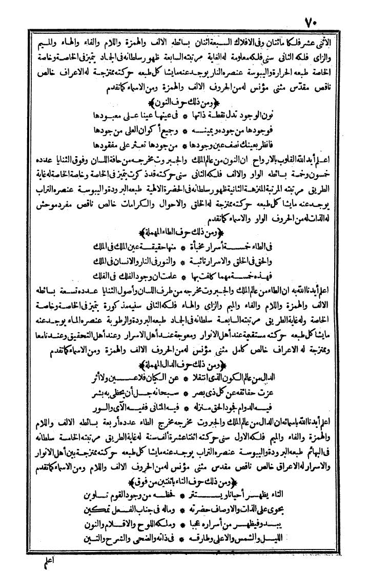 futmak.com - الفتوحات المكية - الصفحة 70 - من الجزء الأول