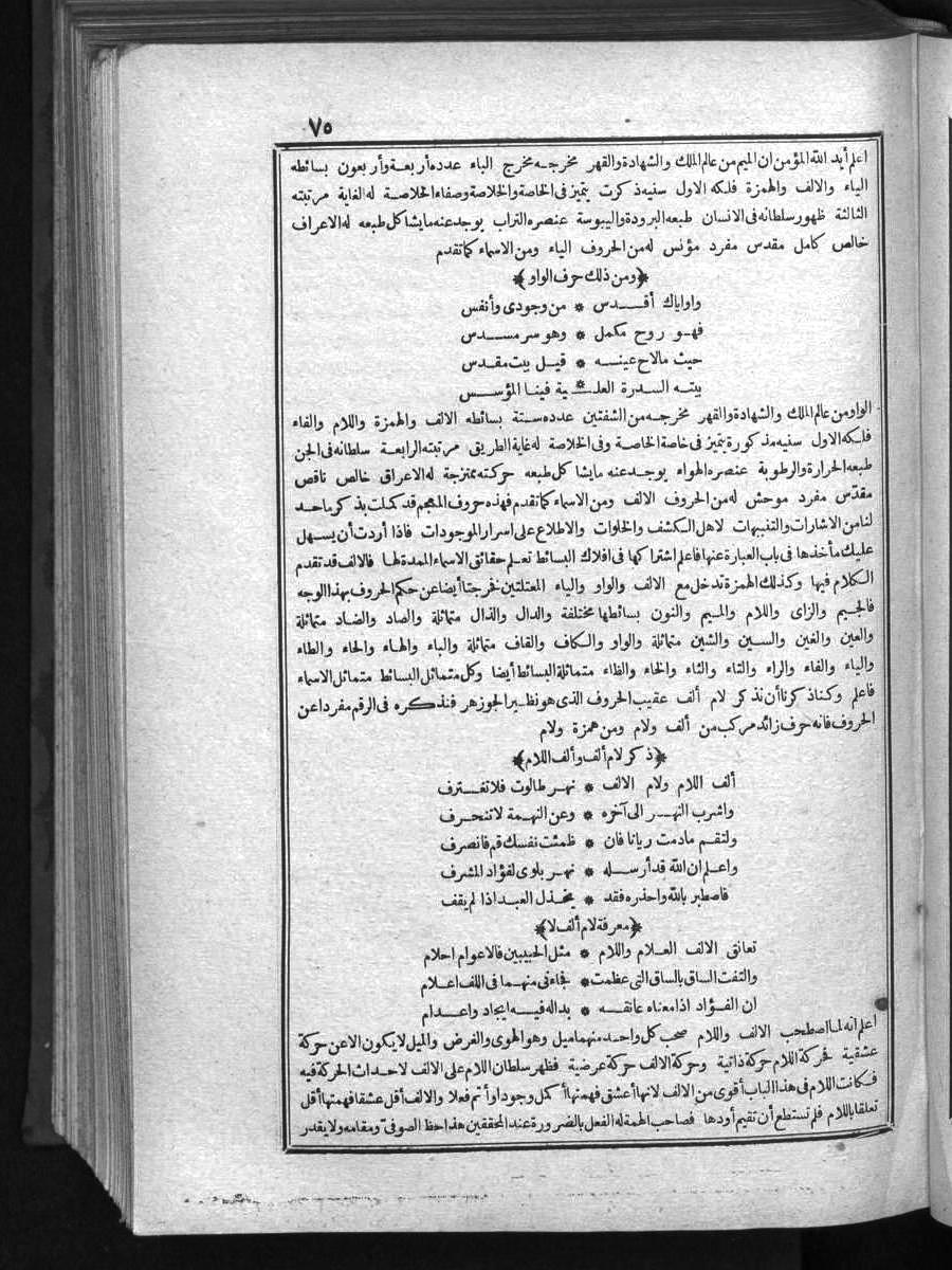 futmak.com - الفتوحات المكية - الصفحة 75 - من الجزء الأول